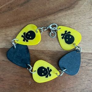 Guitar pic bracelet